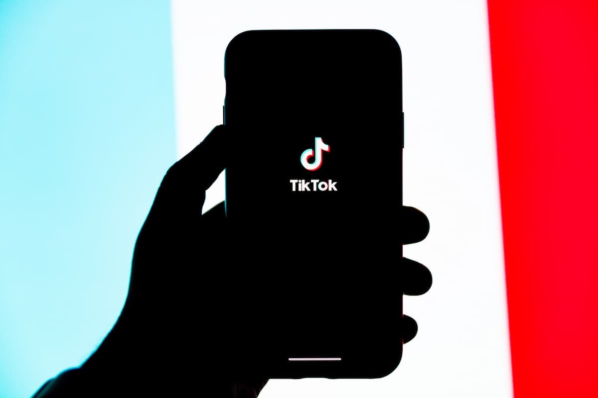 tiktok logo with phone
