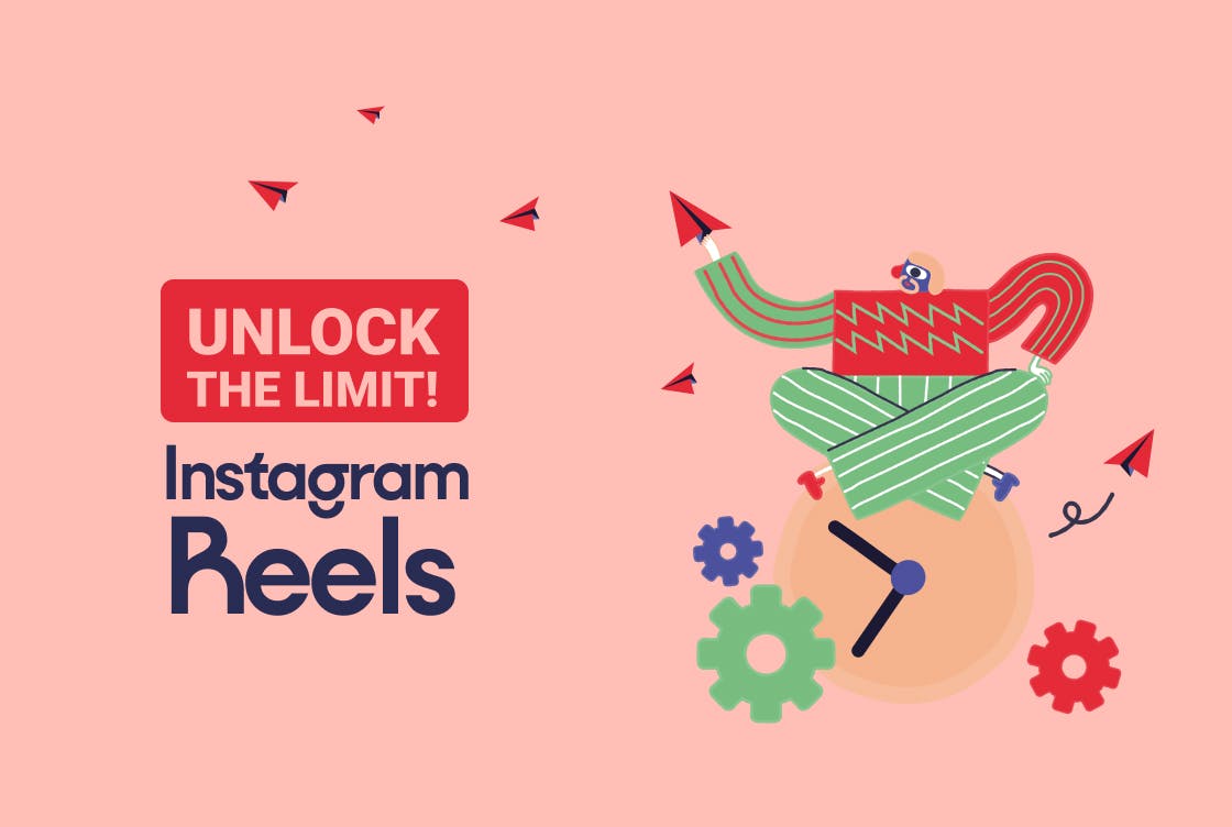 write "Unlock the lımıt Instagram reels"