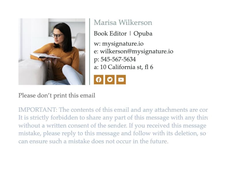 9 Impressive Email Signature Examples to Make a Lasting Impression ...